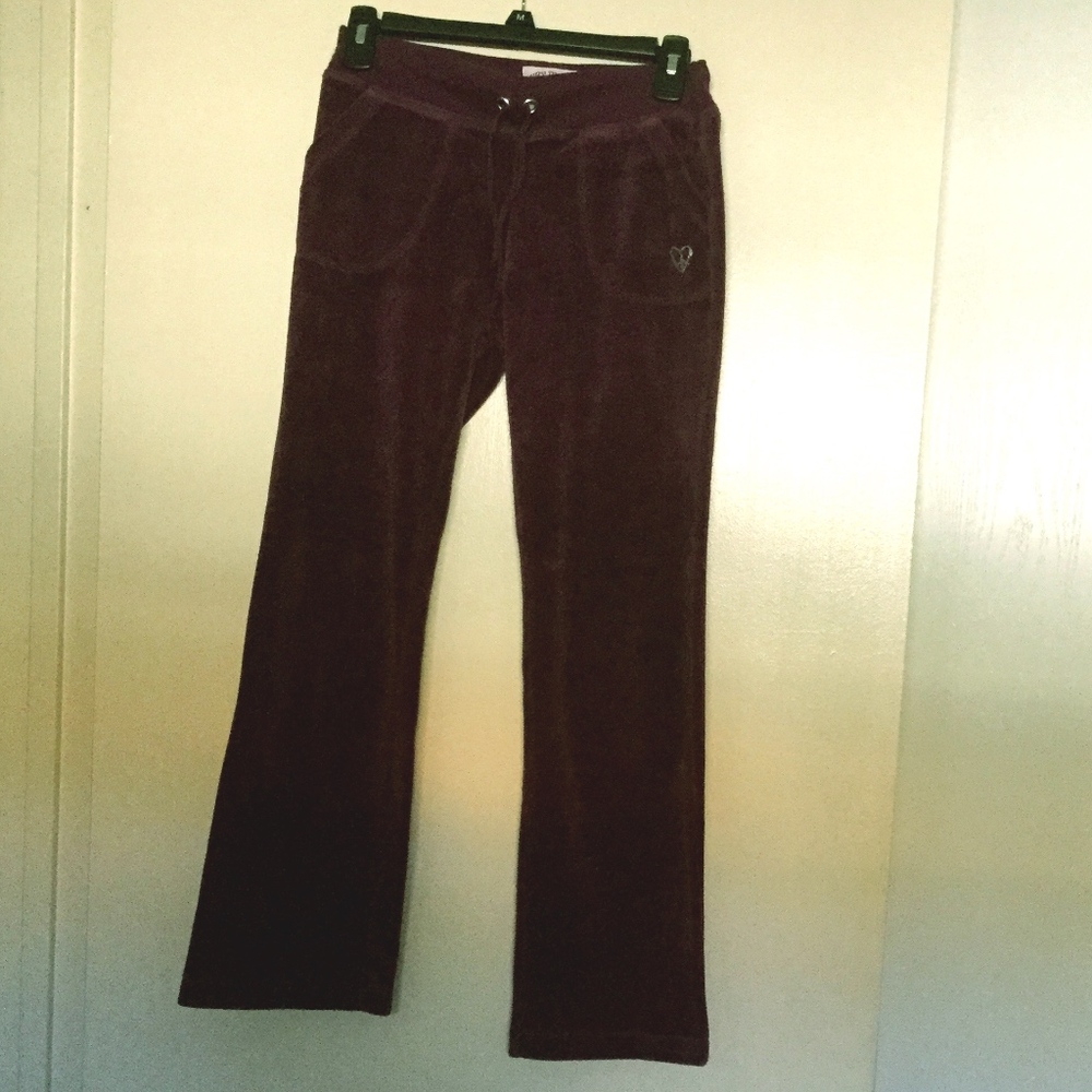 Girl's hippie velvet pants